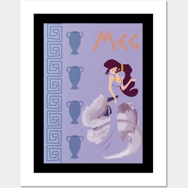 Megara Wall Art by pabloavendanioart